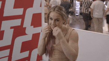 Betty Gilpin Smile GIF by GLOW Netflix