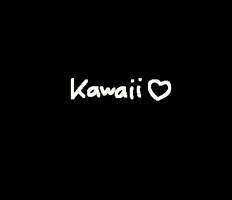chamnogif kawaii white simple handwriting GIF