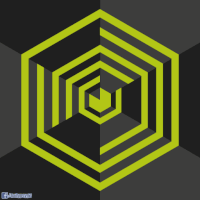 balazsvarga trippy psychedelic green neon GIF