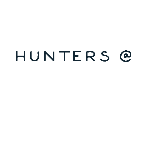 HUNTER_Agency giphyupload hi work marketing Sticker