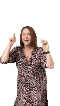 Dance Click Here Sticker by Bee Visible