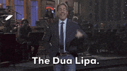 Dua Lipa Snl GIF by Saturday Night Live