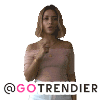 fashion mood Sticker by GoTrendier