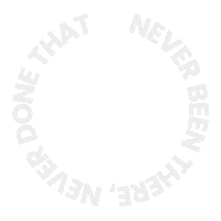 Nomady nomady nomadycamp nomady camp never done that Sticker