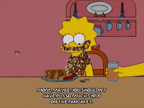 Lisa Simpson Breakfast GIF by The Simpsons