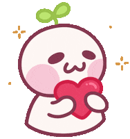 In Love Heart Sticker