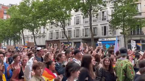 France Pride GIF by Storyful