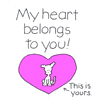 I Love You GIF by Chippy the Dog