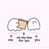 All My Love Ghost GIF by Chibird