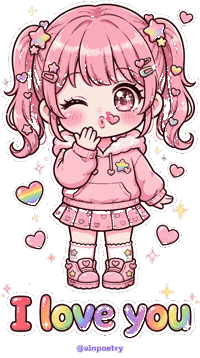 I Love You Husband Sticker
