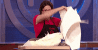 masterchef_es funny food woman scared GIF