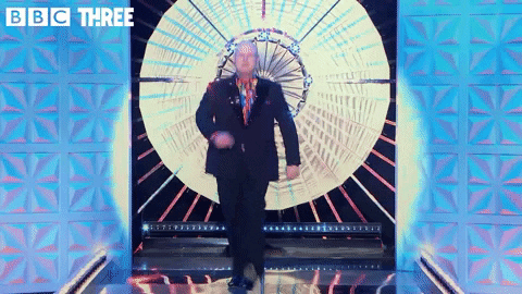 Matt Lucas Runway GIF by BBC Three