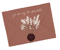 Enveloppe Love Letter Sticker