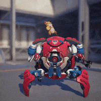 WashingtonJustice overwatch hamster wrecking ball overwatch 2 GIF
