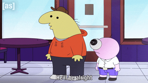 Wave Off Charlie GIF by Adult Swim