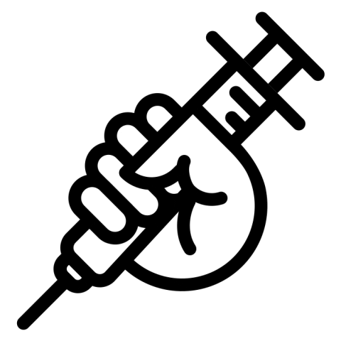 Vaccine Sticker by Jusos
