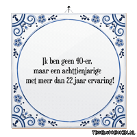 Nl Trots Sticker by Tegelspreuken.nl