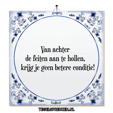 Focus Stress Sticker by Tegelspreuken.nl