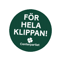 Klippan Sticker by Centerpartiet