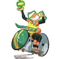Team Australia Rugby Sticker by AUSParalympics