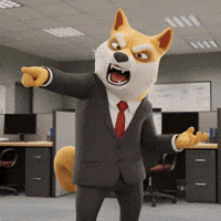 Angry Shiba Inu GIF by Doge Pound