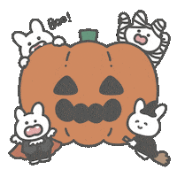 Halloween Rabbit Sticker