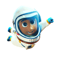 visinemapictures animation space stars galaxy Sticker