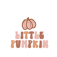 Fall Baby Girl Sticker