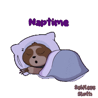 Nap Sloth Sticker by VeeFriends