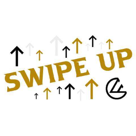 FoundationDG giphyupload swipe up disc golf foundation disc golf Sticker