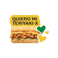 SubwayAr subway teriyakix Sticker