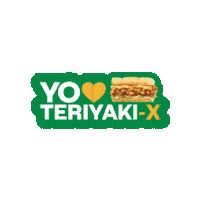 SubwayAr love subway teriyakix Sticker
