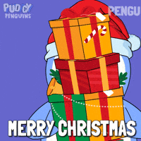 Merry Christmas GIF by Pudgy Penguins