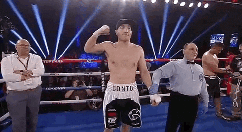 technical knock out top rank GIF by Top Rank Boxing