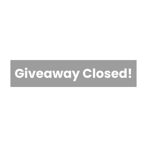 Giveaway Sticker by SkinTypeSolutions