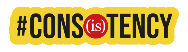 Consistency Sticker by IS Creative