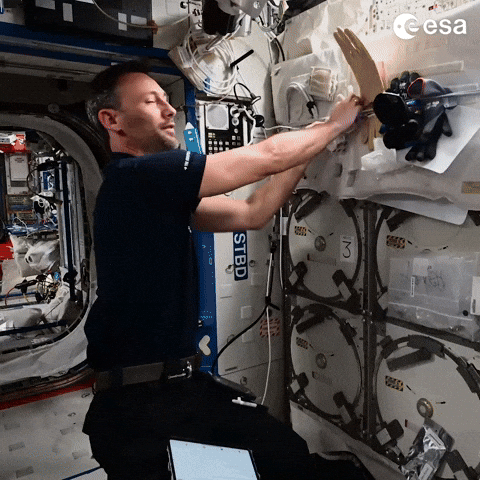 International Space Station Astronaut GIF by European Space Agency - ESA