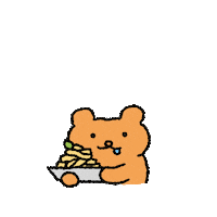 Eating Sticker by Pulmuone