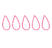 Blood Periods Sticker by La Minette