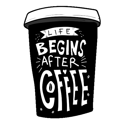 Cup Of Coffee Laugh Sticker by Dritan Alsela Coffee
