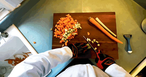 Music Video Cooking GIF by Pure Noise Records