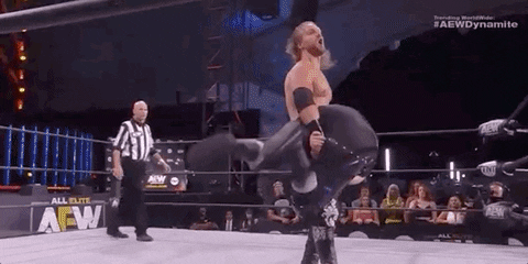Athlete Aew On Tnt GIF by All Elite Wrestling on TNT