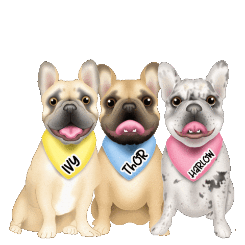 French Bulldog Sticker by zoopeez