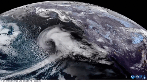 West Coast Storm GIF by Storyful
