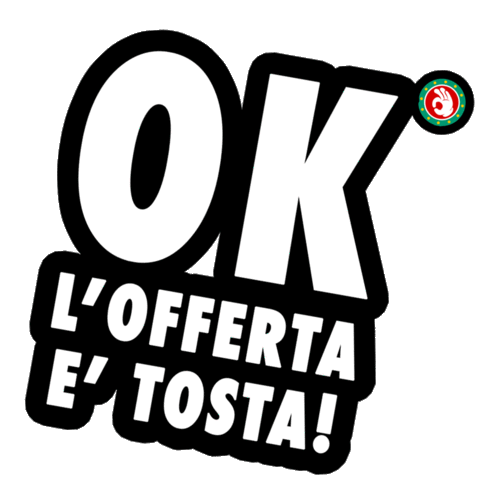 Sell Ok Sticker by Offerte Toste