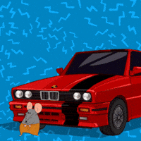 CordaroyTheRat dance car cars bmw GIF