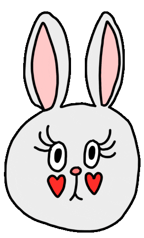 Bugs Bunny Cartoon Sticker by pey chi