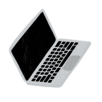 Computer Laptop Sticker by Planoly