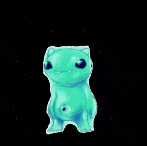playsomo melt puppy eyes slimer somo GIF