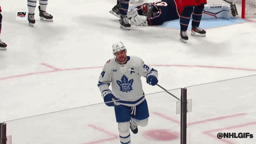 Happy Ice Hockey GIF by NHL
